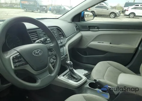 2018 Hyundai Elantra Se из США, поврежденный, VIN 5NPD74LF2JH317321